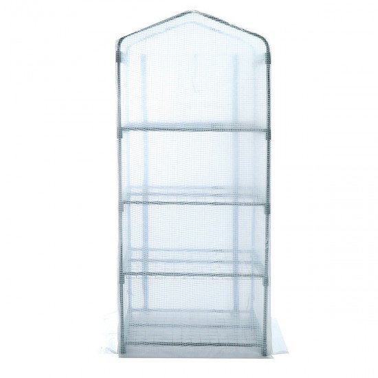 4 Layers Mini Greenhouse Home Outdoor Flower Plant Gardening Winter Shelves 4 Layers Mini Greenhouse Home Outdoor Flower Plant Gardening Winter Shelves
