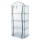 4 Layers Mini Greenhouse Home Outdoor Flower Plant Gardening Winter Shelves 4 Layers Mini Greenhouse Home Outdoor Flower Plant Gardening Winter Shelves