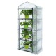 4 Layers Mini Greenhouse Home Outdoor Flower Plant Gardening Winter Shelves