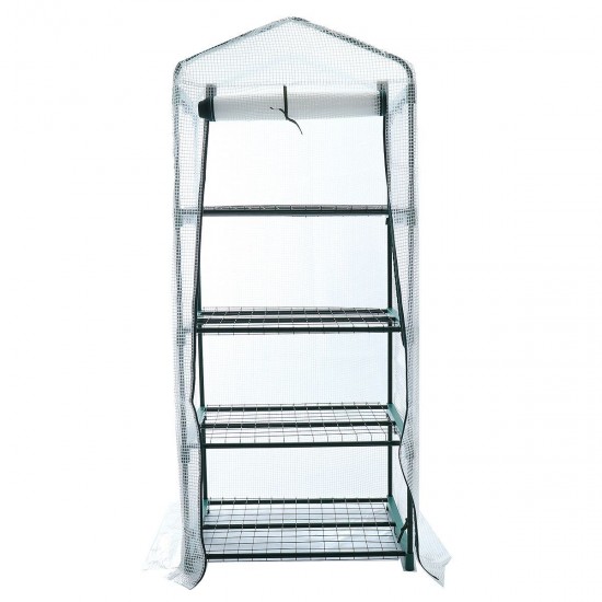 4 Layers Mini Greenhouse Home Outdoor Flower Plant Gardening Winter Shelves 4 Layers Mini Greenhouse Home Outdoor Flower Plant Gardening Winter Shelves