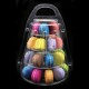 4 Tiers Mini Macaron Tower Bottles Display Stand Case Round Party Decor Wedding Supplies