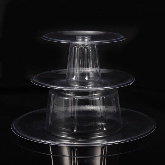 4 Tiers Mini Macaron Tower Bottles Display Stand Case Round Party Decor Wedding Supplies 4 Tiers Mini Macaron Tower Bottles Display Stand Case Round Party Decor Wedding Supplies