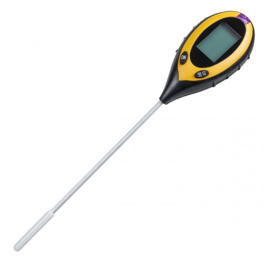 4 in 1 LCD Soil Humidity Tester PH Moisture Light Test Meter for Garden Plant Wood Moisture Tester