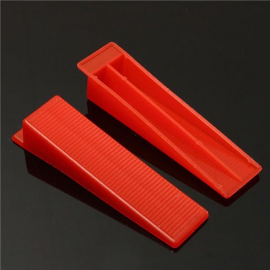 400Pcs Tile Leveling Plastic Spacers Tiling Clips Wedges Tools 400Pcs Tile Leveling Plastic Spacers Tiling Clips Wedges Tools