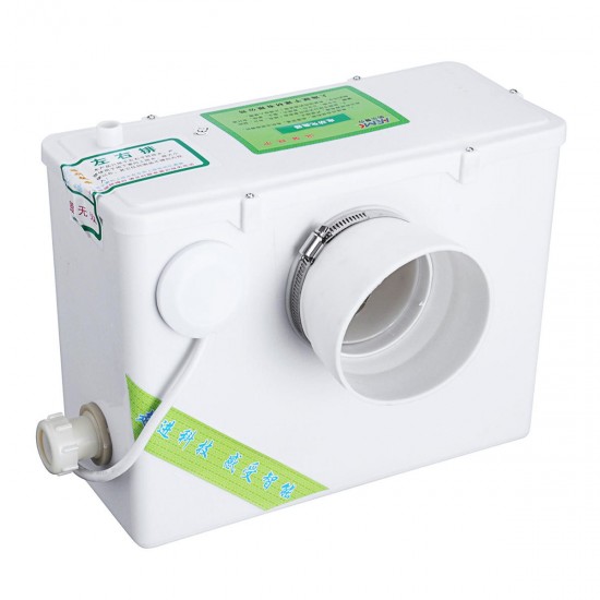 400W 220V 2 Outlet Sanitary Macerator Pump Auto Disposal Crush Waste Water Toilet Sink 400W 220V 2 Outlet Sanitary Macerator Pump Auto Disposal Crush Waste Water Toilet Sink