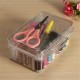40Pcs/Set Sewing Kit Thread Threader Needle Tape Measure Scissor Thimble Storage Box