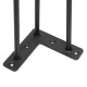 41/71cm 3 Rod Dining Table Bench Hallway Desk Steel Hairpin Legs Furniture Leg Support