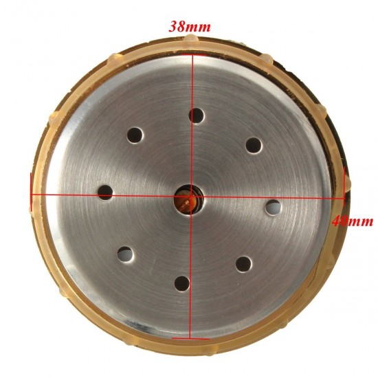 43mm Diameter Precision Analog Hygrometer Moisture Meter For Tobacco Cigar Humidor