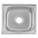 450x390x190mm 304 Stainless Steel Kitchen Sink Top Undermount Single Bowl Tube