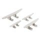 4/5/6/8 Inch 316 Stainless Steel 4 Hole Low Flat Cleat For Deck Rope Tie Decorative Hardware 4/5/6/8 Inch 316 Stainless Steel 4 Hole Low Flat Cleat For Deck Rope Tie Decorative Hardware
