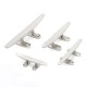 4/5/6/8 Inch 316 Stainless Steel 4 Hole Low Flat Cleat For Deck Rope Tie Decorative Hardware