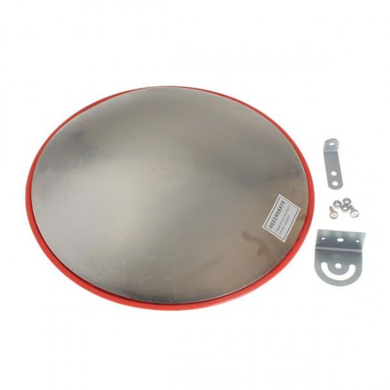 45cm Wide Angle Security Curved Convex Road PC Mirror Traffic Driveway Safety 45cm Wide Angle Security Curved Convex Road PC Mirror Traffic Driveway Safety