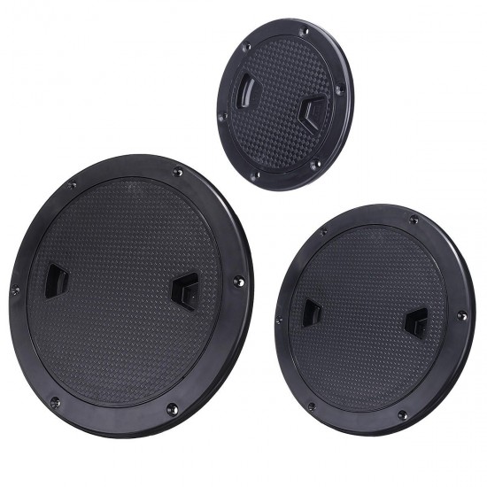 4/6/8 Inch Marine Boat Inspection Hatch Cover Screw Out Deck Plate Compartment Access