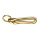 48mm U Shaped Hook Brass Pure Copper Gold Color for Belt Craft Leather DIY Bag