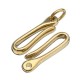 48mm U Shaped Hook Brass Pure Copper Gold Color for Belt Craft Leather DIY Bag