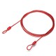 49 Strands Steel Wire Security Double Loop Cable Strong For Motorcycles/Bicycles/Car Cover