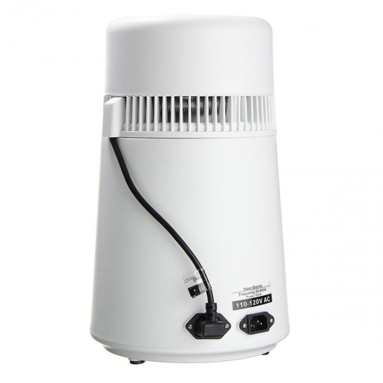 4L 750W Water Distiller Pure Purifier Filter 110/220V 304 Stainless Steel Filter 4L 750W Water Distiller Pure Purifier Filter 110/220V 304 Stainless Steel Filter