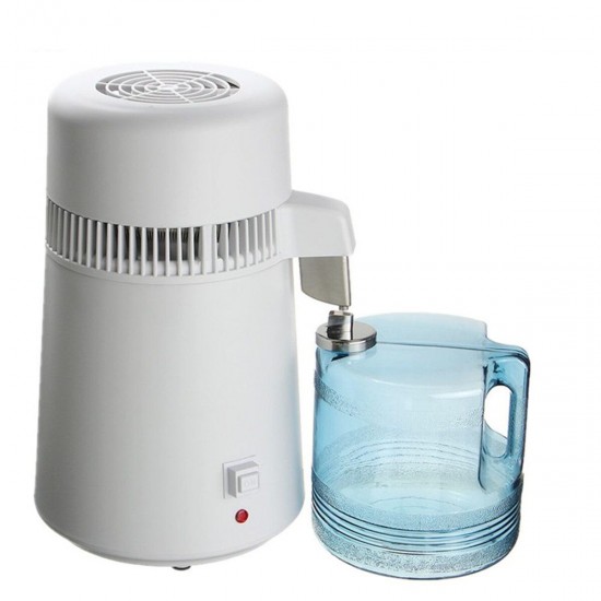 4L 750W Water Distiller Pure Purifier Filter 110/220V 304 Stainless Steel Filter 4L 750W Water Distiller Pure Purifier Filter 110/220V 304 Stainless Steel Filter