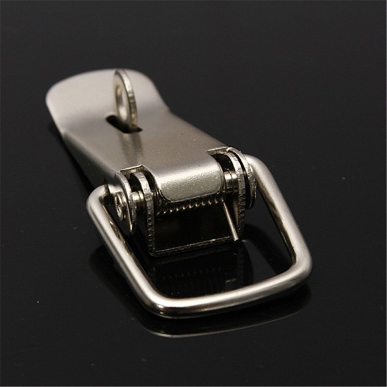 4PCS Case Box Chest Spring Stainless Tone Lock Toggle Latch Catch Clasp 4PCS Case Box Chest Spring Stainless Tone Lock Toggle Latch Catch Clasp