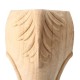 4Pcs 10/15cm European Solid Wood Applique Carving Furniture Foot Legs Unpainted Cabinet Feets Decal 4Pcs 10/15cm European Solid Wood Applique Carving Furniture Foot Legs Unpainted Cabinet Feets Decal