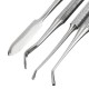 4Pcs Composite Dental Filling Instrument Probe Scaler Spatula Plugger Tools
