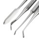 4Pcs Composite Dental Filling Instrument Probe Scaler Spatula Plugger Tools 4Pcs Composite Dental Filling Instrument Probe Scaler Spatula Plugger Tools