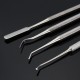 4Pcs Composite Dental Filling Instrument Probe Scaler Spatula Plugger Tools 4Pcs Composite Dental Filling Instrument Probe Scaler Spatula Plugger Tools