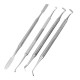 4Pcs Composite Dental Filling Instrument Probe Scaler Spatula Plugger Tools 4Pcs Composite Dental Filling Instrument Probe Scaler Spatula Plugger Tools