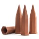 4Pcs/Set Modern Terracotta Clay Plant Watering Stakes Automatic Watering Spikes Long Neck Bottle Watering Device Drip Irrigation for Home Vacation 4Pcs/Set Modern Terracotta Clay Plant Watering Stakes Automatic Watering Spikes Long Neck Bottle Watering Device Drip Irrigation for Home Vacation