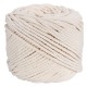 4mmx100m Natural Beige Cotton Twisted Cord Rope DIY Craft Macrame Woven String Braided Wire 4mmx100m Natural Beige Cotton Twisted Cord Rope DIY Craft Macrame Woven String Braided Wire