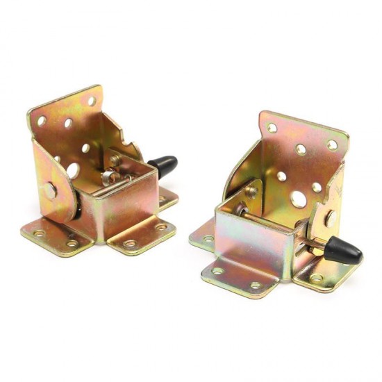 4pcs Folding Bracket Folding Table Leg Brackets with Lock Table Hinges Furniture 4pcs Folding Bracket Folding Table Leg Brackets with Lock Table Hinges Furniture
