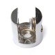 4pcs Zinc Alloy Small Glass Shelf Strong Support Clamps Brackets 6-8mm 4pcs Zinc Alloy Small Glass Shelf Strong Support Clamps Brackets 6-8mm