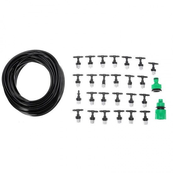 5-15M Outdoor Patio Irrigation System Fan Cooler Sprinkler Spray Garden Water Hose Nozzle