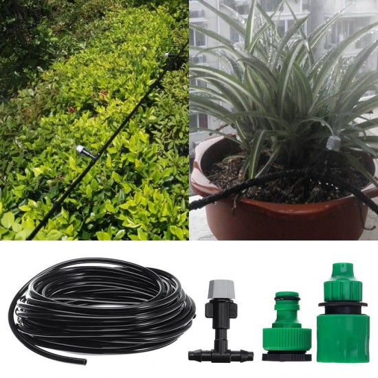 5-15M Outdoor Patio Irrigation System Fan Cooler Sprinkler Spray Garden Water Hose Nozzle