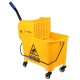 5 Gallon Mini Mop Bucket Trolley Wringer Combo Commercial Rolling Cleaning Cart