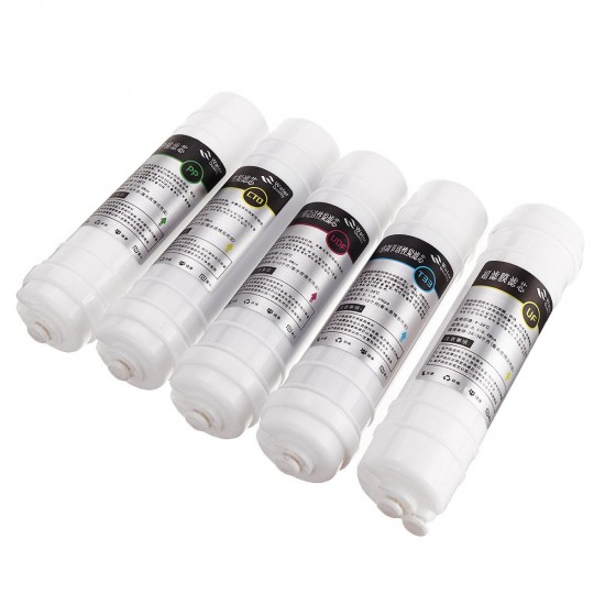 5 In 1 Quick-Connect Filter Set 10 Inch Water Purifier Activated Carbon Home 5 In 1 Quick-Connect Filter Set 10 Inch Water Purifier Activated Carbon Home