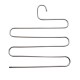 5 Layers Pants Hanger Trousers Towels Hanging Cloth Clothing Rack Space Saver 5 Layers Pants Hanger Trousers Towels Hanging Cloth Clothing Rack Space Saver