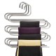 5 Layers Pants Hanger Trousers Towels Hanging Cloth Clothing Rack Space Saver 5 Layers Pants Hanger Trousers Towels Hanging Cloth Clothing Rack Space Saver