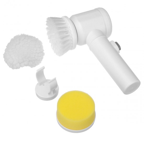 5 in 1 Multifunction Electric Cleaning Brush Bathroom Window Cleaner Scrubber