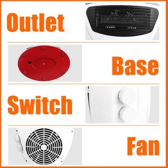 500W Home Heater 3 gear Office Heater Electric Heater Heater Air Radiator Warmer 500W Home Heater 3 gear Office Heater Electric Heater Heater Air Radiator Warmer