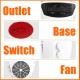500W Home Heater 3 gear Office Heater Electric Heater Heater Air Radiator Warmer 500W Home Heater 3 gear Office Heater Electric Heater Heater Air Radiator Warmer