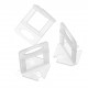 50Pcs Black Tile Flat Leveling System Wedges Clips Wall Floor Spacers Strap Device Tools 50Pcs Black Tile Flat Leveling System Wedges Clips Wall Floor Spacers Strap Device Tools