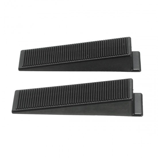 50Pcs Black Tile Flat Leveling System Wedges Clips Wall Floor Spacers Strap Device Tools 50Pcs Black Tile Flat Leveling System Wedges Clips Wall Floor Spacers Strap Device Tools
