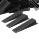 50Pcs Black Tile Flat Leveling System Wedges Clips Wall Floor Spacers Strap Device Tools 50Pcs Black Tile Flat Leveling System Wedges Clips Wall Floor Spacers Strap Device Tools
