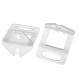 50Pcs Black Tile Flat Leveling System Wedges Clips Wall Floor Spacers Strap Device Tools 50Pcs Black Tile Flat Leveling System Wedges Clips Wall Floor Spacers Strap Device Tools