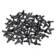 50Pcs Garden Hose Sprinkler Tee Connector Micro Drip Irrigation 4/7mm Pipe Barbed Connector Watering System Pipe Barbed Connection Part