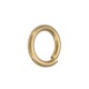 50Pcs Pure Copper Brass Open Circle Ring C-ring Wire Cut for DIY Jewelry Craft