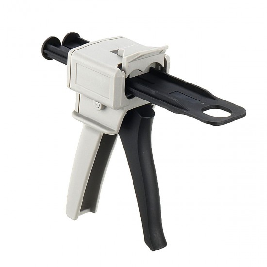 50ml AB Glue Applicator Dispenser Impression Mixing Dispensing Handle Spread Applicator Glue Nozzles Cartridge for 1:1 Glue Mixing Tube 50ml AB Glue Applicator Dispenser Impression Mixing Dispensing Handle Spread Applicator Glue Nozzles Cartridge for 1:1 Glue Mixing Tube