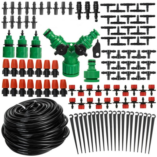 30M Automatic Sprinkler DIY Garden Watering Micro Drip Irrigation System Hose Kits 30M Automatic Sprinkler DIY Garden Watering Micro Drip Irrigation System Hose Kits