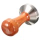 53mm Stainless Steel Cafe Coffee Tamper Bean Press for Espresso Flat Base Wooden Handle 53mm Stainless Steel Cafe Coffee Tamper Bean Press for Espresso Flat Base Wooden Handle
